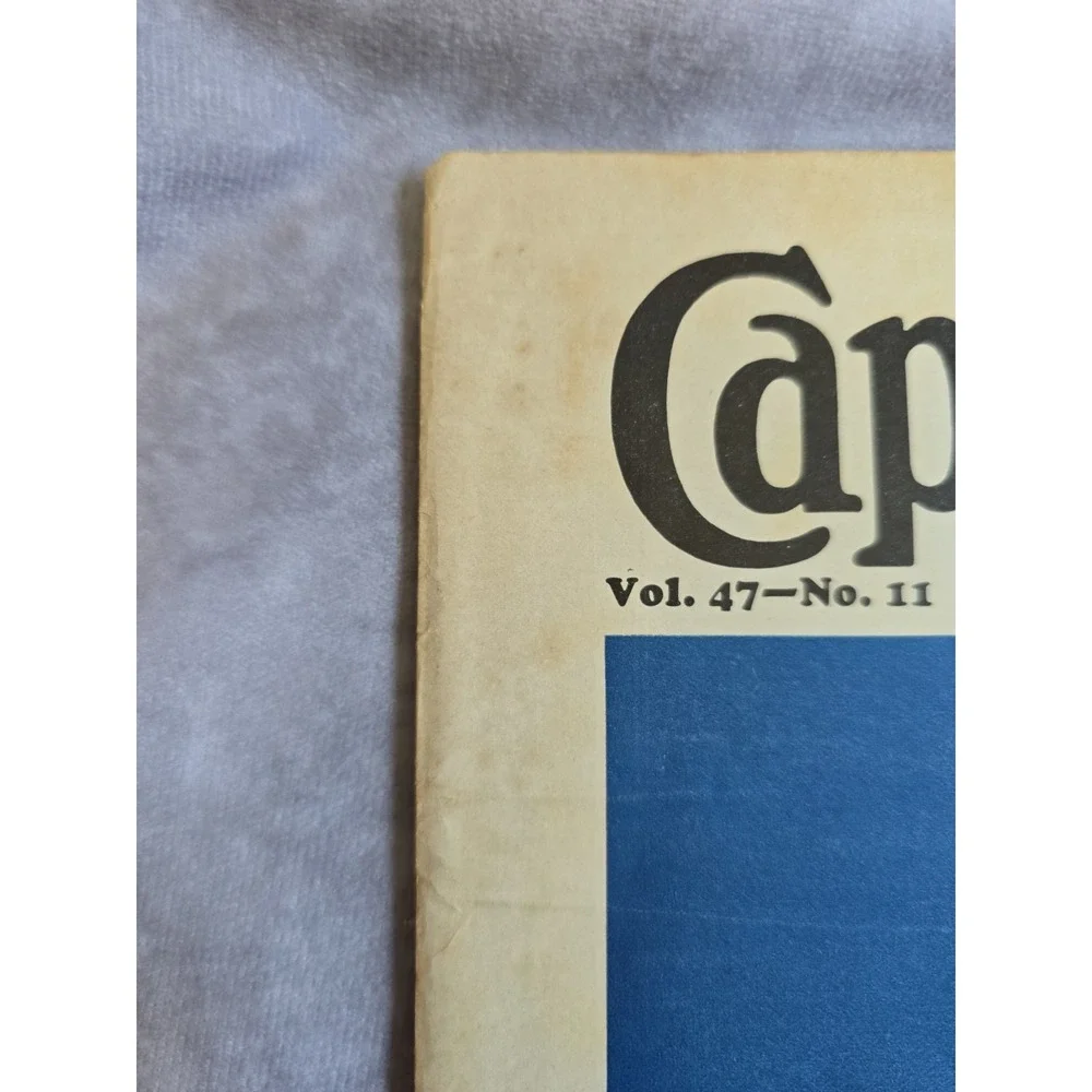 1936 Capper's Farmer Magazine Nov Vol 47 No 11 Clive Vevers Baby Cover